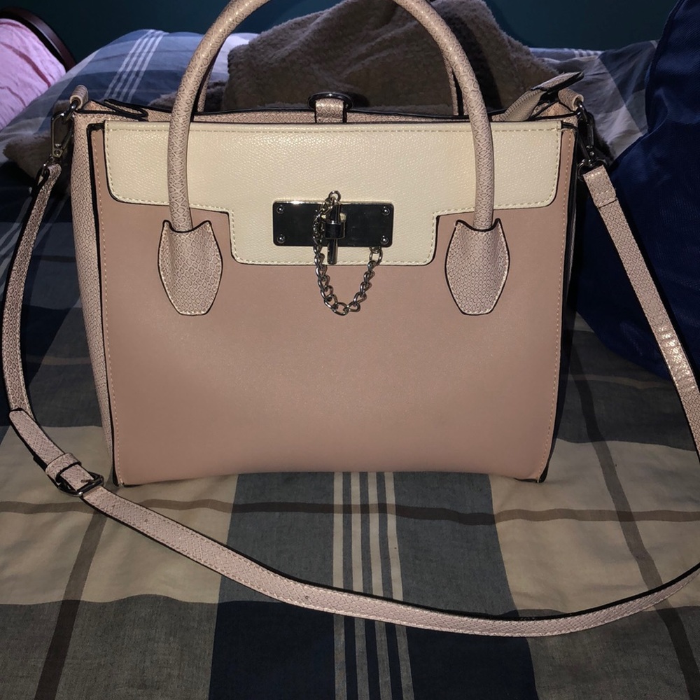 SOLD Aldo Satchel in Lavender/ Light Pink